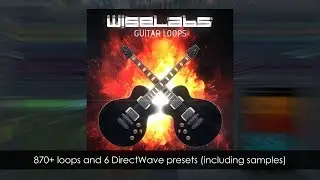 WiseLabs Guitar | Loops, DirectWave Presets & Patcher FX