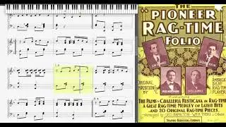 Ragtimer's Delight by Jean Schwartz (1902, Ragtime piano)