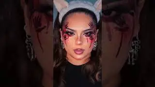 Recreated this look🩸🖐🏼 Bloody Hands Blush by @babyleska 
