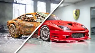 Ferrari F550 Maranello | Реставрация старой Машинки