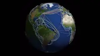 all of the world's underwater internet sea cables