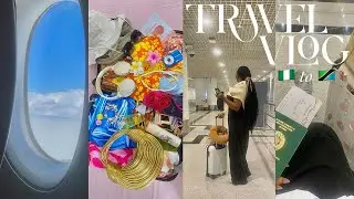 Travel Vlog ✈️🏝️ Nigeria to Zanzibar : Vacation Travel Prep, Pack with me, Travel with me !