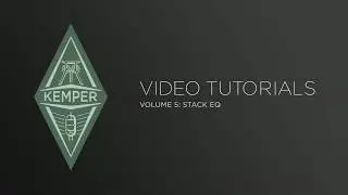 Kemper Profiler Tutorials - Stack Section - EQ (japanese)