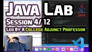 Java Lab Tutorial -  Loops In Java - For Loop , While Loop - Static Methods - Free  - 4 of 12