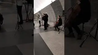ансамбль MoonEclipse на Сретенском бульваре, Москва, 10.03.2023 (2)