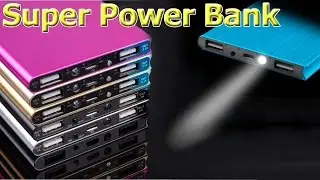 Power Bank из Китая с AliExpress 12000mAh повербанк