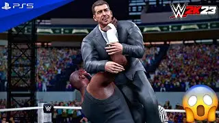 WWE 2K23 - Omos vs. Mr. McMahon - Full Match at WrestleMania XL | PS5™ [4K60]