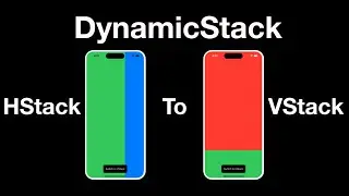 SwiftUI: Dynamic Stack View - Switching from HStack to VStack