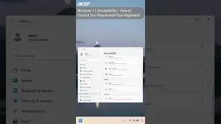 Windows 11 Accessibility: How to Control Your Mouse Mouse with Your Keyboard
