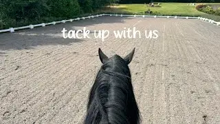 tack up with us! mini yard vlog