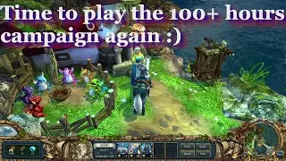 King's Bounty Crossworlds gameplay 2021 - Impossible difficulty - Paladin - No cheese - All fights