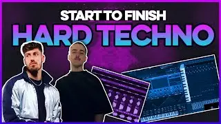 Start To Finish: HARD TECHNO (Olly James Inspired) FL Studio Tutorial