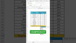 Get WEIGHTED AVERAGE in Excel Like a Pro