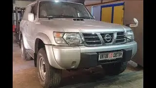 Базовое ТО кузова Ниссан Патрол У61, замена балки телевизора, ремонт арок