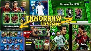 What Is Coming Tomorrow And Next Thursday In eFootball ™ 2024 Mobile !! Season 8 Free Rewards 🔥☺️