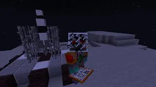 Полёт на Луну в minecraft без модов! +ресурспак!