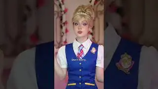 “You stole my cake!” - Delancy and Portia cosplay Princess Charm School 💖👑✨🍰 