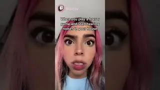 Horror gaming and you hear a noise!!
