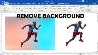 HOW TO REMOVE PHOTO BACKGROUND ON MICROSOFT WORD