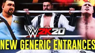 WWE 2K20 - All NEW Generic Entrances!