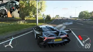 Drag Lamborghini Veneno Police | Forza Horizon 4