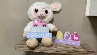 Spring & Easter Wooden Decor Pieces DIY Tiered Trays from Amazon