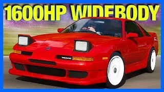 Forza Horizon 4 : 1600 Horsepower Widebody Supra!! (FH4 Toyota Supra)