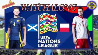 SCOTLAND VS POLAND NATIONS LEAGUE WATCHALONG JSY TALKS FOOTBALL LIVE STREAM