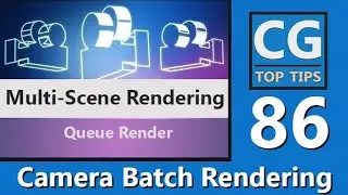 Camera Batch Rendering (Queue Rendering) in Blender