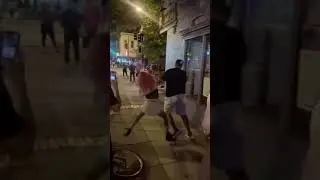 Woman vs Man STREET FIGHT Brawl