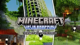 MCPE aesthetic ShaderPack 1.20 NewB Paretion