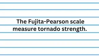 What is Fujita-Pearson scale?