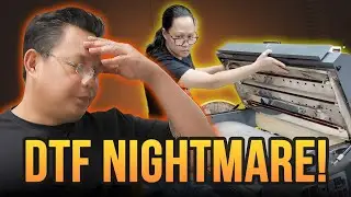 DTF Printer Hacks | How to Fix Shaker Oven is Leaking Oil and Misaligned Prints