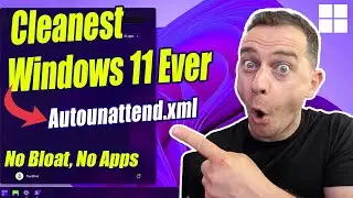 WATCH THIS FIRST! How to install Windows 11 Cleanest Version (Pre-Debloated)