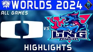DK vs LNG ALL GAMES Highlights | Worlds Swiss Stage 2024 | Dplus KIA vs LNG Esports by Onivia