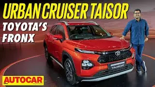 Toyota Urban Cruiser Taisor - Twinning with Fronx | First Look | 