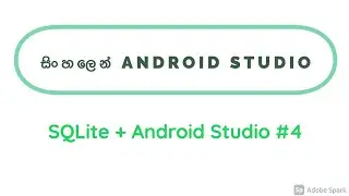 SQLite Operations_ Android studio- Create, Insert,Update,Delete - Part 4