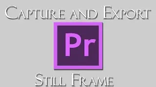 Export Still Frame from Video in Adobe Premiere Pro (2021)