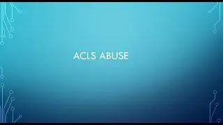 ACLs Abuse
