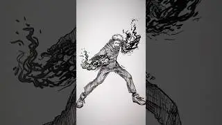 StickMan|JujutsuKaisen Drawing Transformation 😳 