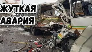 Страшная авария под Москвой: грузовик влетел в военную колонну, есть погибшие