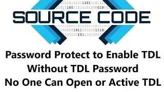 (Buy TDL Source Code Only Rs 100) Password Protect to Enable TDL | Tallywebsolutions