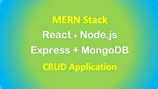 React.js + Node.js Express + MongoDB example: MERN stack CRUD App