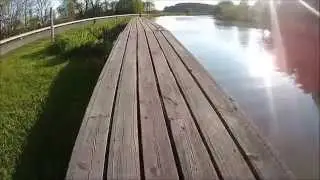 Short fly over dock