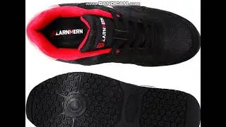 LARNMERN Steel Toe Work Safety Shoes Men