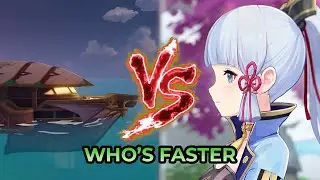Who's faster Waverider or Ayaka? | Genshin Impact