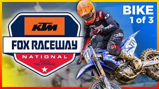 2023 Yamaha YZ450F Testing at the Fox Raceway National