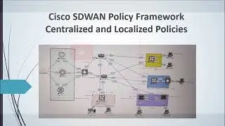 Cisco SDWAN Policy Basics #cisco #viptela #sdwan #ciscosdwan #cisconetworking #cisco sdwan