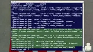 Command Line Basics 8: Using the grep command