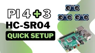 Connecting Three Ultrasonic sensors to Raspberry Pi Tutorial | Three  (HC-SR04) to RaspberryPi